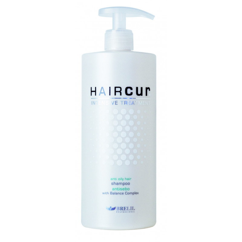 Шампунь против жирных волос-Brelil Hair Cur Anti Oily Hair Shampoo 750ml